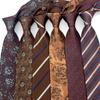 Color Corbata de 8 cm para Hombre Negocios Retro Accesorios para Traje Boda Anfitrión Transmisión Uso Diario Vestido Trabajo Cuello
