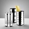 Soporte para Palillos de Acero Inoxidable Engrosado Cocina Restaurante Soporte para Palillos con Drenaje Hogar Comercial Jaula para Palillos Cesta para Palillos Cubo para Palillos