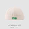 Gorra de piso de estilo coreano de primavera y otoño con letras de oso para niño, delgada, a juego, para bebé, para viajar, personalizada, para niños, de melón, para primavera