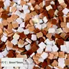 Galletas de Dibujos Animados Marrones Juguete de Comida Artificial Mini Accesorios para Decoración de Pasteles Resina Joyería DIY Juguete de Comida Artificial