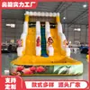 Combinação de Piscina com Escorregador Inflável Transfronteiriça Castelo Inflável Trampolim Espesso Grande para Exterior Equipamento de Parque Aquático Infantil