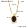 Colar Pingente Olho de Tigre Irregular Estilo Maillard Venda Quente Europeia e Americana Design Personalizado Galvanizado Colar Pingente Oval