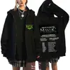 Sudadera con capucha y cremallera estampada estilo K-Pop transfronterizo de Stray Kids, periférico de apoyo Kpop, Harajuku, holgada, al por mayor