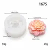Molde de Silicona Hecho a Mano para Yeso de Jabón Aromaterapéutico Decorativo Clavel DIY