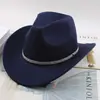 Chapéu Top Étnico Chapéu de Cowboy Ocidental Xizang Xizang Chapéu de Performance Chapéu de Lã Chapéu de Lã Retrô Centro-Europeu e Americano