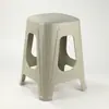 Compre Banquinhos de Plástico de Alta Qualidade com Capa de Couro Macio para Comércio Exterior Atacadista, Extra Espessos e Empilháveis, Banquinhos de Plástico Simples para Casa