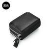 En stock Al por mayor Cuero Genuino para Mujer Portatarjetas Organizador Portatarjetas Portatarjetas Múltiples para Hombre Piel de Vaca Anti-Desmagnetización Set Avanzado de Tarjeta de Identificación