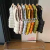 Chaleco de Plumas de Pato Blanco 90 de Alta Calidad Nuevo Estándar Nacional Alta Apariencia Canalé Cálido y Adelgazante 26 Invierno P0926M