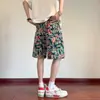 Verano 2026 Nueva Marca de Moda para Hombre Corte Holgado Talla Grande Casual Versátil Estilo Americano Moderno Shorts de Sudor de Cinco Puntos