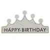 Sombrero de Cumpleaños Personalización Creativo Popular Sombrero para Pastel Niños y Adultos Fiesta Grosor Extra Corona Sombrero Patrón Logo Personalización