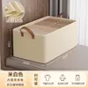 Caja de Almacenamiento para Organización del Hogar, Almacenamiento de Armario, Organizador por Capas, Cesta de Almacenamiento Plegable de Tela para Ropa y Pantalones
