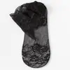 Meias de Renda Meias Femininas Verão Finas Curtas Primavera e Outono Base de Algodão Respirável Absorventes de Suor Verão Sexy Renda Meias Femininas