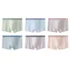Roupa íntima de Liocel para Adolescentes na Fase de Desenvolvimento, 100A Antibacteriana, Fresca e Respirável Cueca Boxer, Shorts de Ângulo Reto Novo Estilo