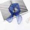 Estilo Coreano Organza Verano ins Bufanda Pequeña Nueva Moda para Mujer Bufanda Versátil Bufanda para la Cabeza Bufanda de Primavera y Otoño
