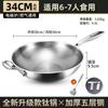 Wok de Titanio Alemán, Sartén de Titanio Real, Sin Recubrimiento, Antiadherente, Wok de Titanio con Patrón de Martillo Escama de Pescado, Sartén para Cocinar en Casa, Apto para Inducción