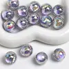 Contas Coração Escama de Dragão Ding Yi Lua Fria Galvanizado Furo Reto Contas Soltas Material para Pulseira DIY Corrente de Celular Acessórios de Joalheria