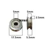 Rodamiento exterior con ranura en U ranura en V polea pequeña empotrada U1804 interior 4 exterior 18 grosor 7/8 4*12*4 4*13*5