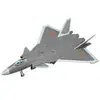 Avión de Caza Modelo J20 184 con Diseño de Aleación DieCast