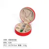 Caja de Almacenamiento Portátil para Joyería con Etiqueta, Caja para Pendientes y Joyería, Caja de Embalaje para Joyería de Collar y Anillo Transfronteriza