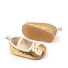 Zapatos Nuevos de Lentejuelas para Bebé Niña Zapatos de Princesa Lazo 0-1 Año Suela de Goma Zapatos para Niño Pequeño