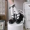 Meias Lolita Estilo Japonês Doces Acima do Joelho Renda Branca Laço Estilo Menina de Ballet Verão Leves e Respiráveis