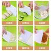 Raspador cortador de fideos, herramienta para hornear, raspador para pasteles, espátula de plástico, raspador para pasta, utensilios para repostería