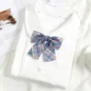 Corbata Azul Camisa Oscura Ropa Casual Formal para Hombres Nudo Perezoso Sin Nudos Fácil de Tirar Estilo Preppy Corbata de Lazo JK Decoración para Mujer
