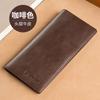 Cartera para Hombre Nueva Moda Juvenil Simple Larga Tendencia Múltiples Ranuras para Tarjetas Plegable Bolso para Tarjetas de Hombre