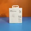 Cable de Datos para Teléfono Móvil Certificado 3C Cargador Pd Adecuado para Apple 18 14 15 16 17 Caja Blanca Pequeña Set de Carga Rápida
