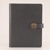 Fabricantes de Notebooks Personalizam Cadernos de Negócios de Couro Sintético com Fivela de Argolas de PU para Fazer Papelaria Atacado Impressão de Logotipos