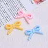 Acessórios de Joia Artesanais DIY Desenho Animado de Laço com Bolinhas Coloridas Pacote de Material para Grampo de Cabelo Pequenos Acessórios de Resina Cola Creme