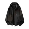 Otoño/Invierno 2026 Nueva Marca de Moda Estilo Americano Chaqueta con Capucha de Algodón Lavado Vintage para Hombre, Corte Holgado Versátil Abrigo para Viajes al Trabajo Venta al por Mayor