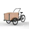 Triciclo bicicleta de pedaleo asistido eléctricamente coche para padres coche para mascotas coche para recoger niños de la escuela