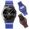 Correa Milanesa de acero inoxidable magnética para Samsung Gear S2, correa Milanesa universal para Samsung Active 2.