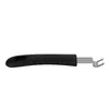 Palanca de Acero Inoxidable para Parrilla de Barbacoa, Levantador de Bandeja de Carbón, Herramienta de Extracción de Sartén de Parrilla, Herramienta de Reemplazo de Carbón para Parrilla de Barbacoa