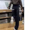 Jeans Negros de Pierna Ancha para Mujer, Tendencia de Primavera y Otoño, Nueva Llegada, Pantalones de Trapeador, Forma de Pera, Cortos, Tallas Grandes, Pantalones Rectos