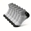 Calcetines Deportivos para Hombre Calcetines de Baloncesto para Correr Absorción de Impactos Transpirables que Absorben el Sudor Resistentes al Desgaste Antideslizantes para Exteriores Fitness Calcetines Tobilleros para Hombre
