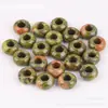 8*14mm Piedra Natural Cuentas de Agujero Grande Cuentas Sueltas Accesorios para Cuentas Accesorios para Joyería DIY Accesorios Productos Semi-Terminados Mayoreo