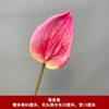 Nueva flor artificial de boda Rojo Rosa Techo de Salón de Bodas Decoración de Banquete de Boda Arreglo Floral para Camino Arreglo Floral de Piso Flor Falsa Sola