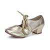 Zapatos de Baile Latino Transfronterizos para Baile Cuadrado de Corte Bajo con Suela Blanda Zapatos de Baile para Mujer Zapatos Modernos de Corte Bajo 2023