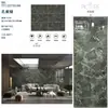 Pared de Fondo de TV de Piedra Sinterizada 1200x2700 Encimera de Piedra Sinterizada Baldosa de Mármol Blanco Veta Continua Piedra Sinterizada al por Mayor