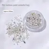 Paquete de material para manicura 2024 primavera y verano nuevo estilo mono mismo estilo hacha Corazón Torcido Cristal K9 diamante flash manicura al por mayor