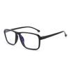 Lentes de Silicona para Niños con Luz Anti-Azul Montura Cuadrada Lentes Planos para Niños con Luz Anti-Azul Gafas Anti-UV F8287