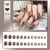 Uñas Postizas Personalizadas Pure Desire, Manicura Portátil de Alta Gama, Uñas Postizas Blanqueadoras, Uñas Portátiles, Uñas de Manicura Terminadas