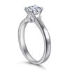 Anillo Nuevo Tong Lin para mujer, anillo de plata de ley s925 estilo europeo y americano, moda, clásico, de cuatro garras, anillo de diamante Mosan en stock
