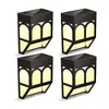 Lámpara de pared solar retro europea directa de fábrica, lámpara de valla, lámpara de escalón de patio, lámpara de valla, lámpara de valla