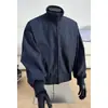 Chaqueta de hombre para primavera y otoño 2026, nuevo abrigo cárdigan de doble cremallera, top casual americano de moda holgado de alta calle