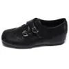Sapatos de Lã Cinza Retro com Elevação Interna para Mulheres no Outono e Inverno Novos Sapatos Baixos Mocassins com Forro de Lã Sapatos Pequenos de Couro Quentes