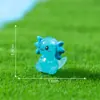País Transfronterizo Nuevo Producto Micro-Paisaje Creativo Sentado Hexagonal Figura de Dragón Accesorios de Decoración DIY Mini Adornos de Escritorio