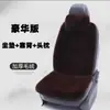 Cojín para Asiento de Coche Invierno Felpa de Conejo Lana Alfombrilla de Coche Asiento Individual Calefacción Cálida Antideslizante Cintura Pequeña Cojín para Asiento Trasero Pieza Única